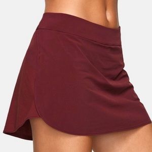 Outdoor Voices 3” Skort in Burgundy